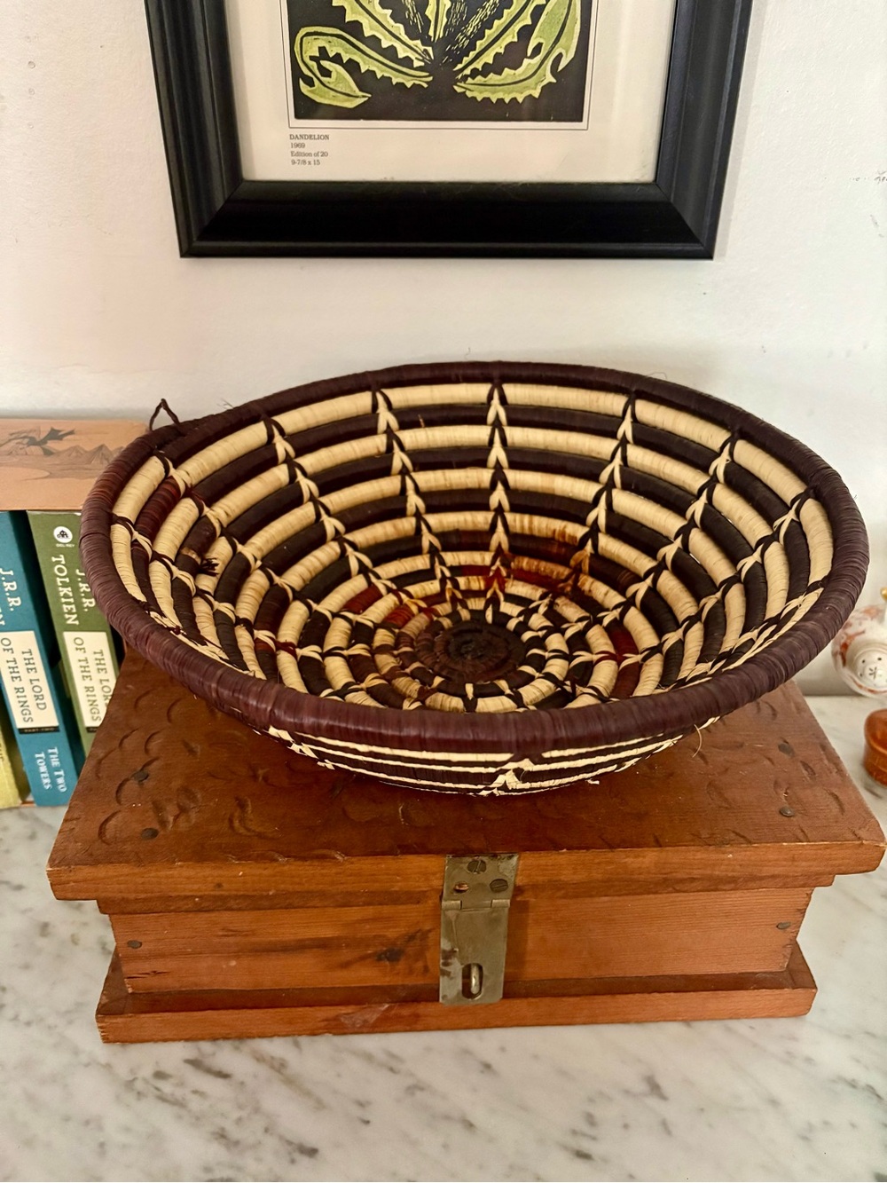Handwoven Natural Decorative basket/Bowl